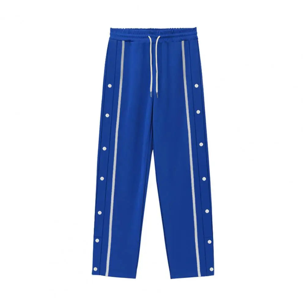 Flex Ease Drawstring Pocket Gym Pants Rich Allure