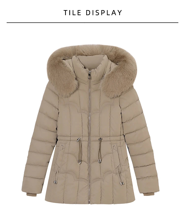 Padded Hooded Down Jacket