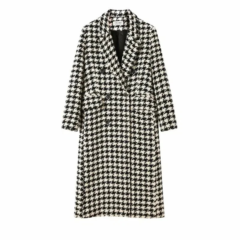 Heritage Check Woolen Overcoat