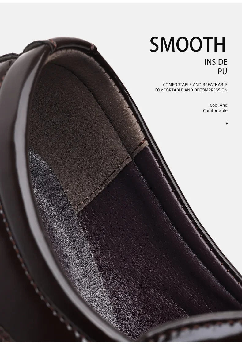 Regal Step Wine Red Loafers