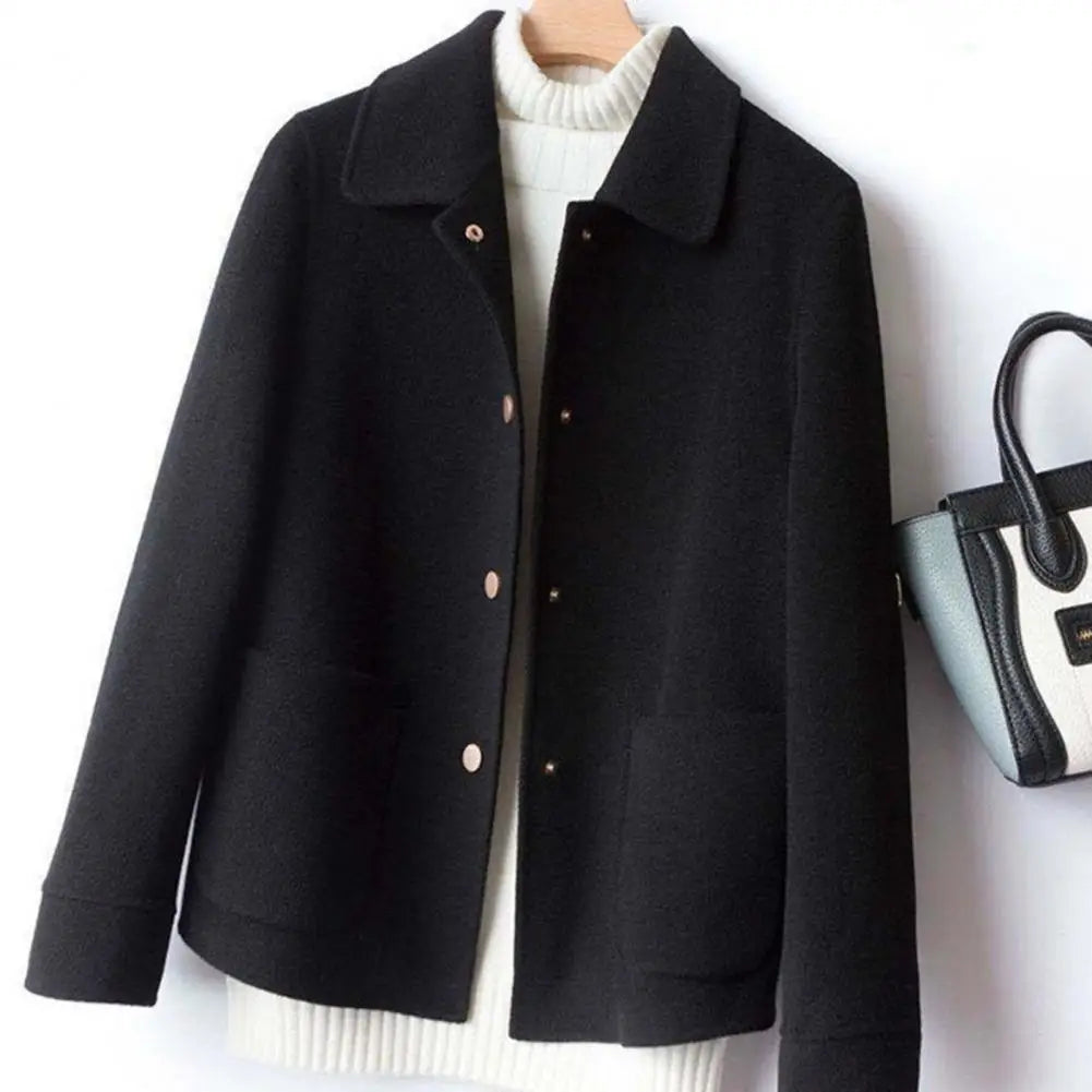 Double-Sided Lapel Winter Coat