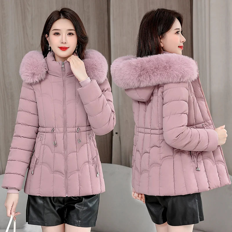 Padded Hooded Down Jacket
