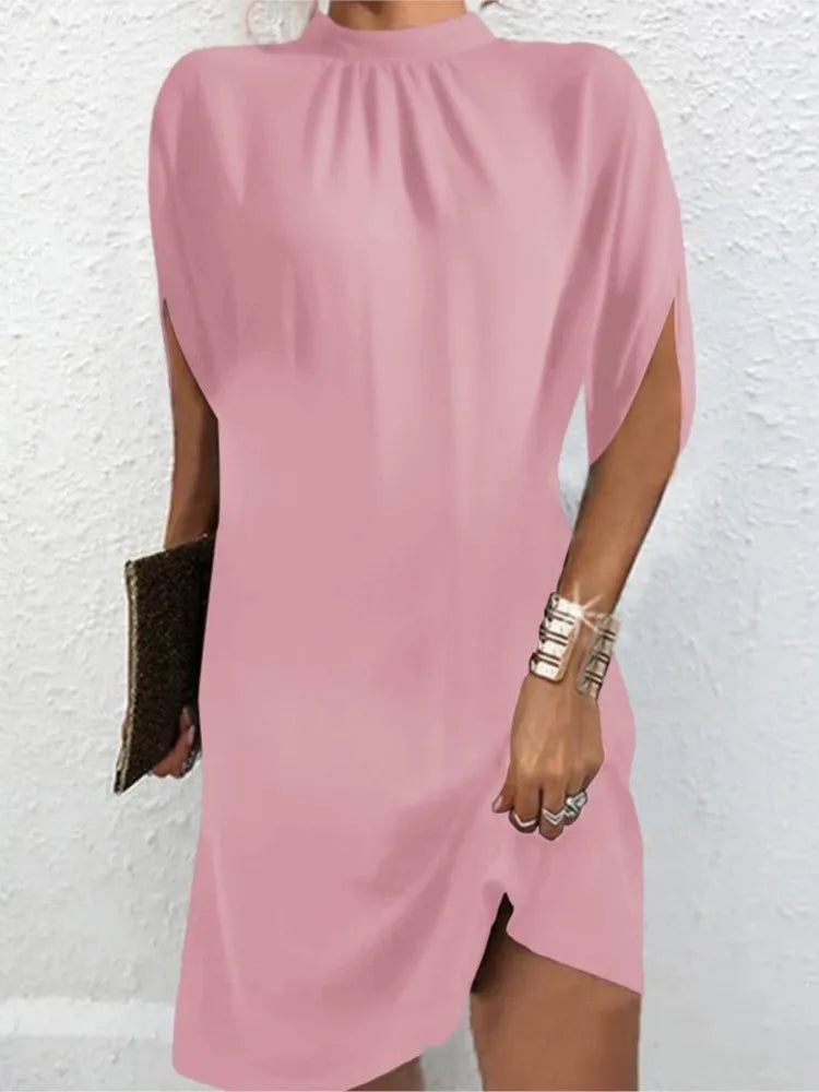 Twilight Swirl Batwing Mini Dress Rich Allure