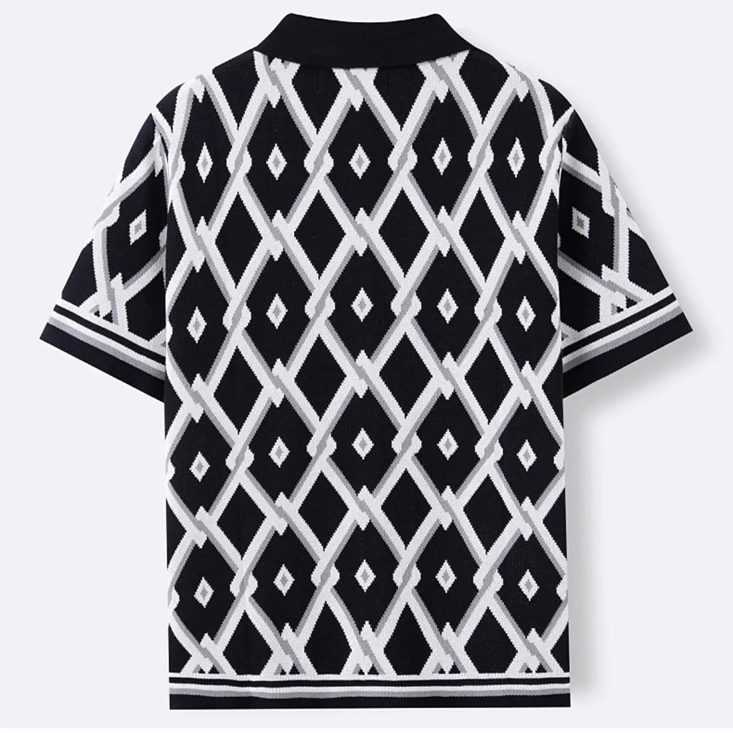 Retro Breeze Silk Longline Shirt
