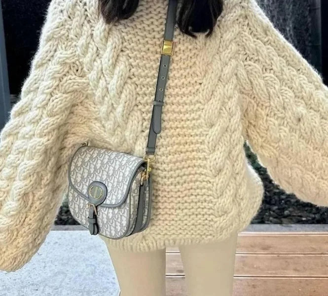 Twist Loom Chunky Knit Pullover Sweater