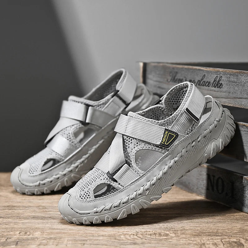 TerraWalk Genuine Leather Men’s Sandals