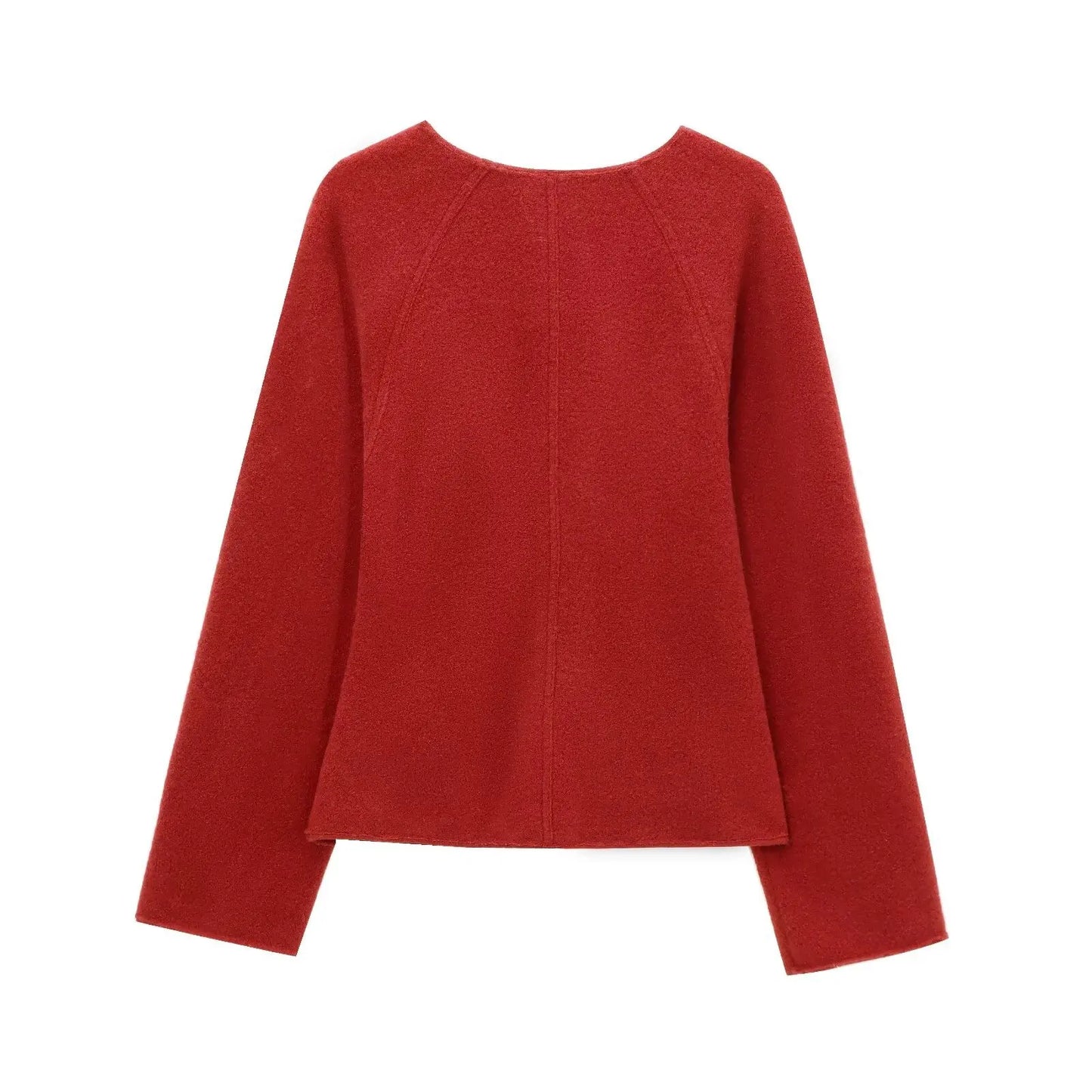 Buckle Wool Blend Coat