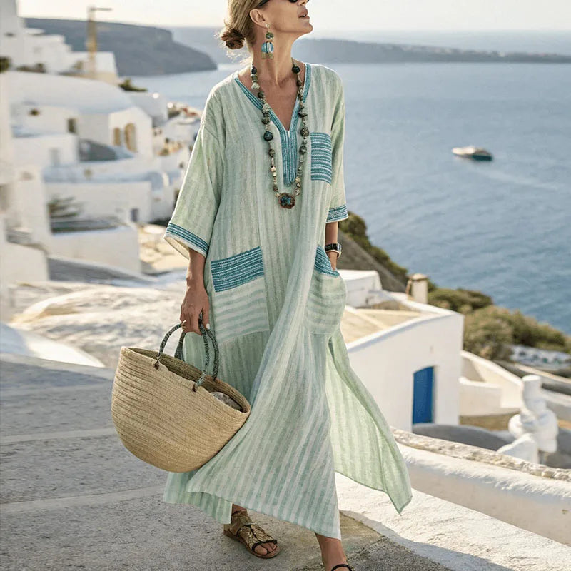 Wander Luxe Boho Maxi Dress