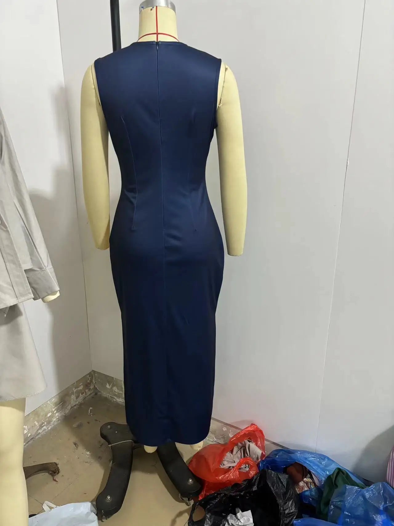 Tropical Muse V-Neck Maxi Dress