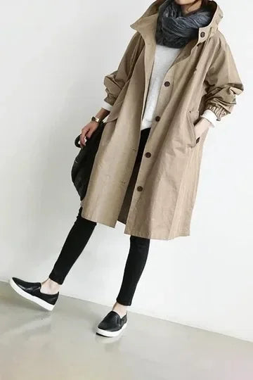 Waist Belted Trench Coat