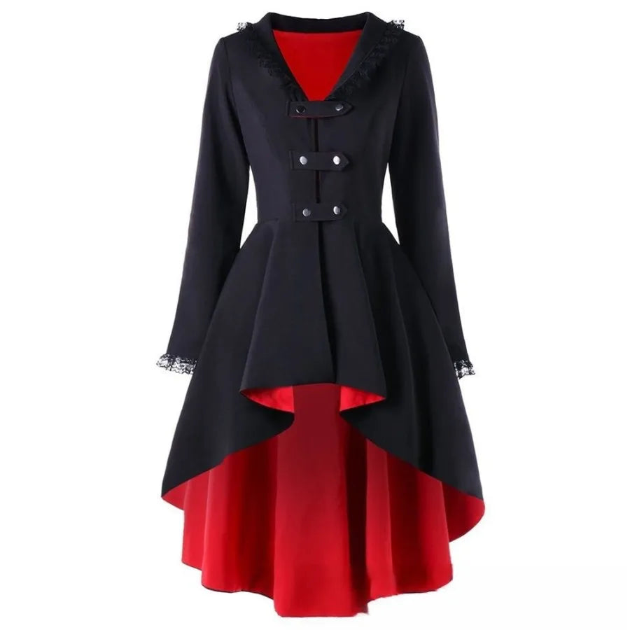 Shadow Flair Lace Trench Coat