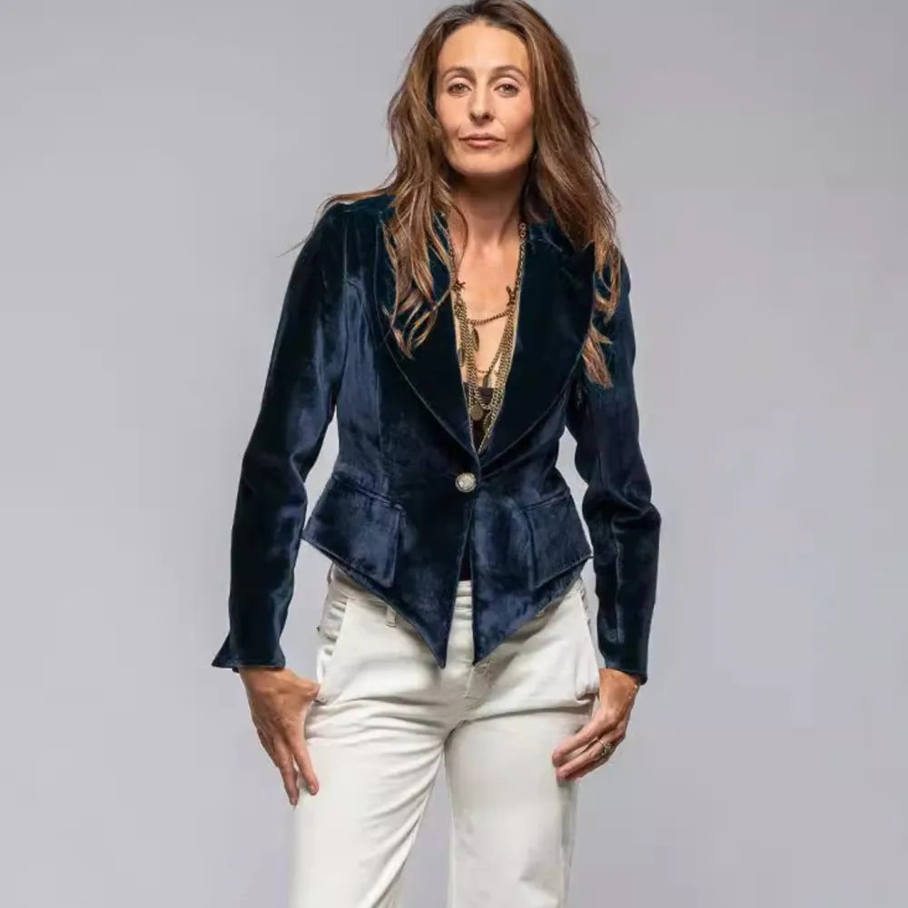 Canary Charm Slim Fit Blazer