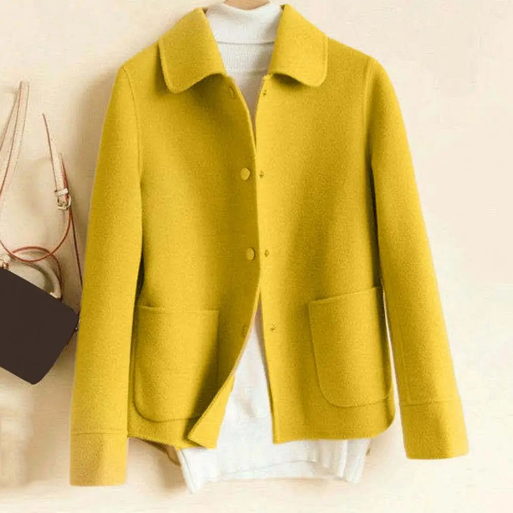 Double-Sided Lapel Winter Coat