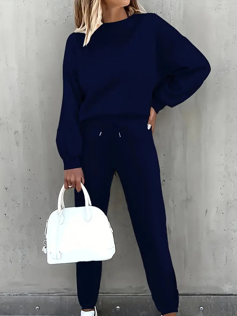 Fashionable Round Neck Sweatshirt