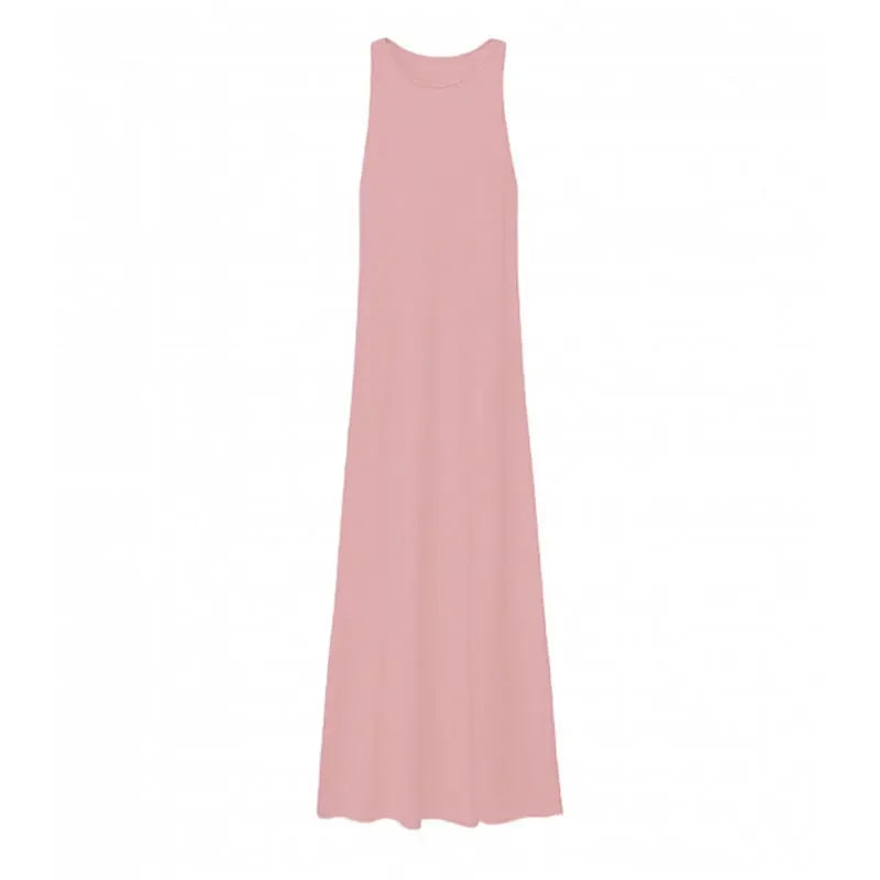 SculptKnit Sleeveless Split Midi Dress