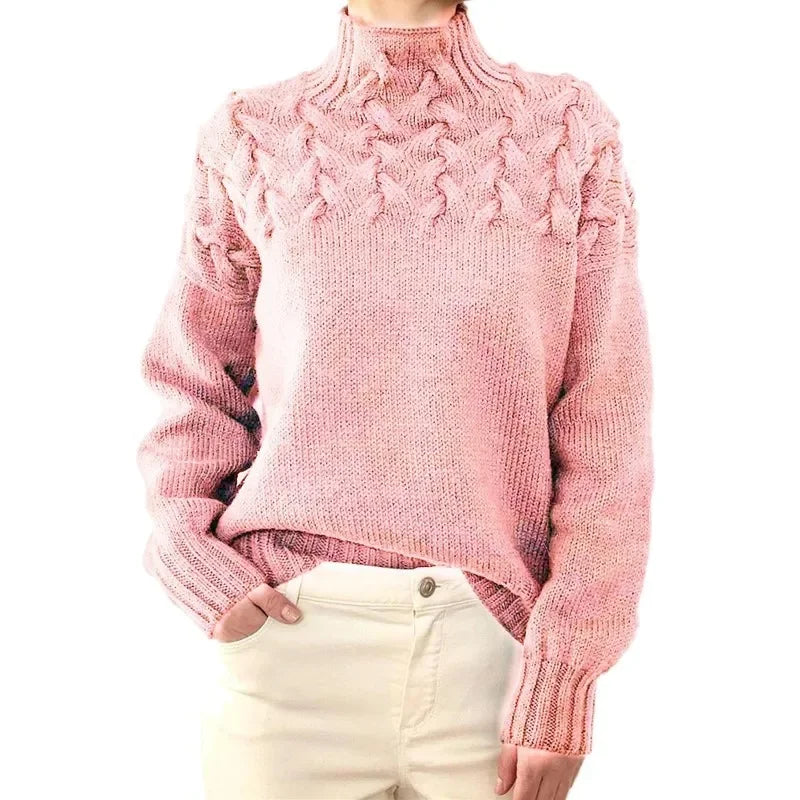 Grace Knit Elegant Turtleneck Sweater