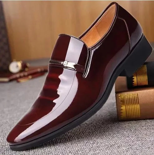 Imperial Gloss Black Oxford Shoes