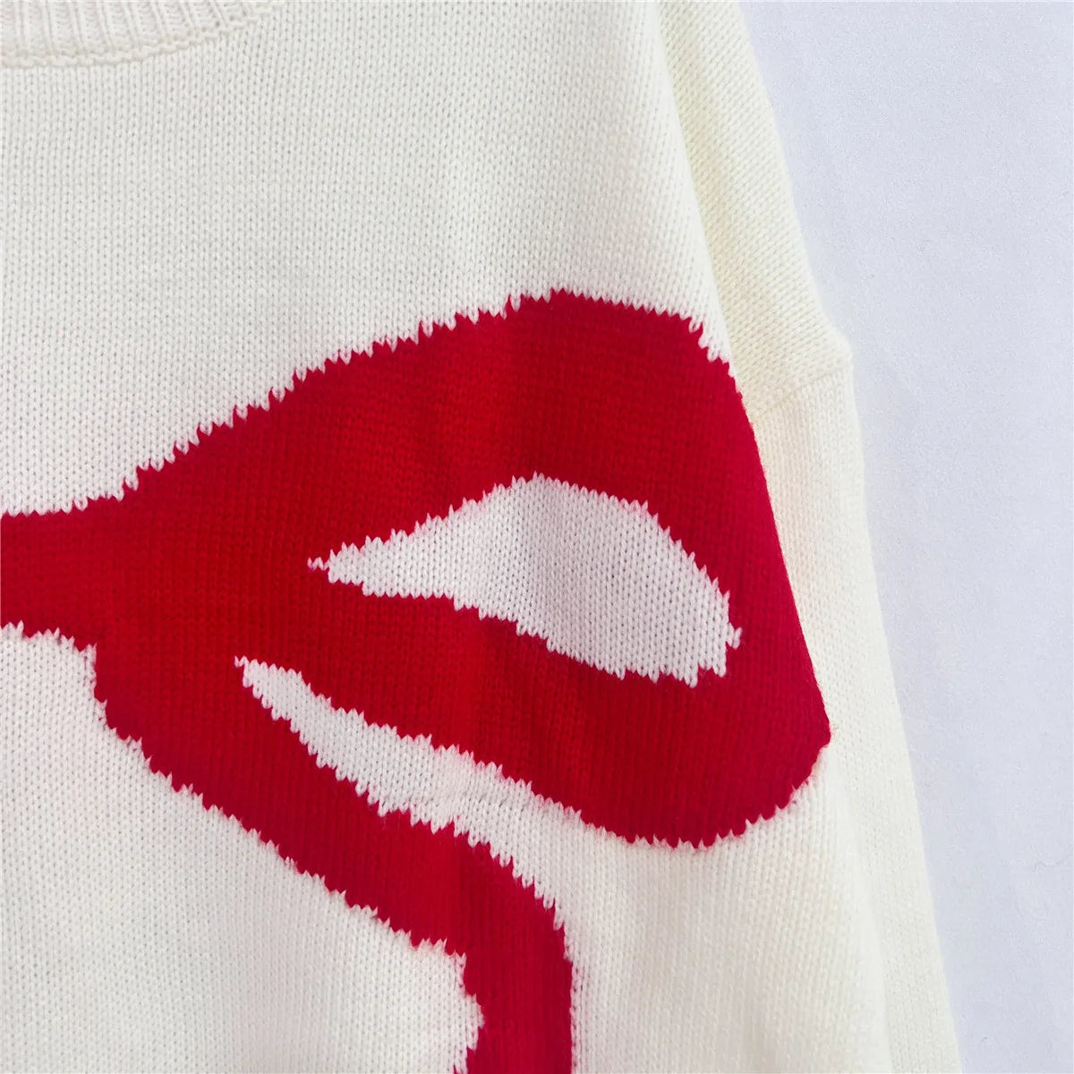 Bloom Bow Knit Pullover