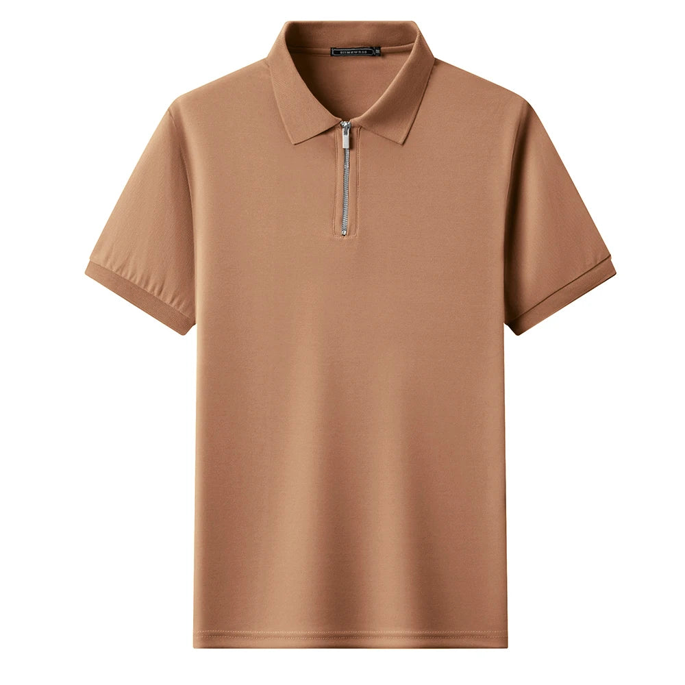 BreezeFit Zip Polo Shirt
