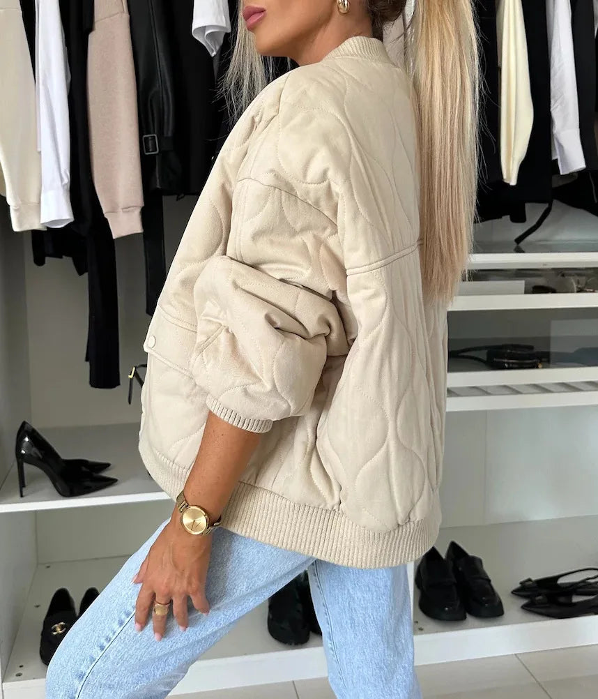 Spring Muse Black Casual Parka