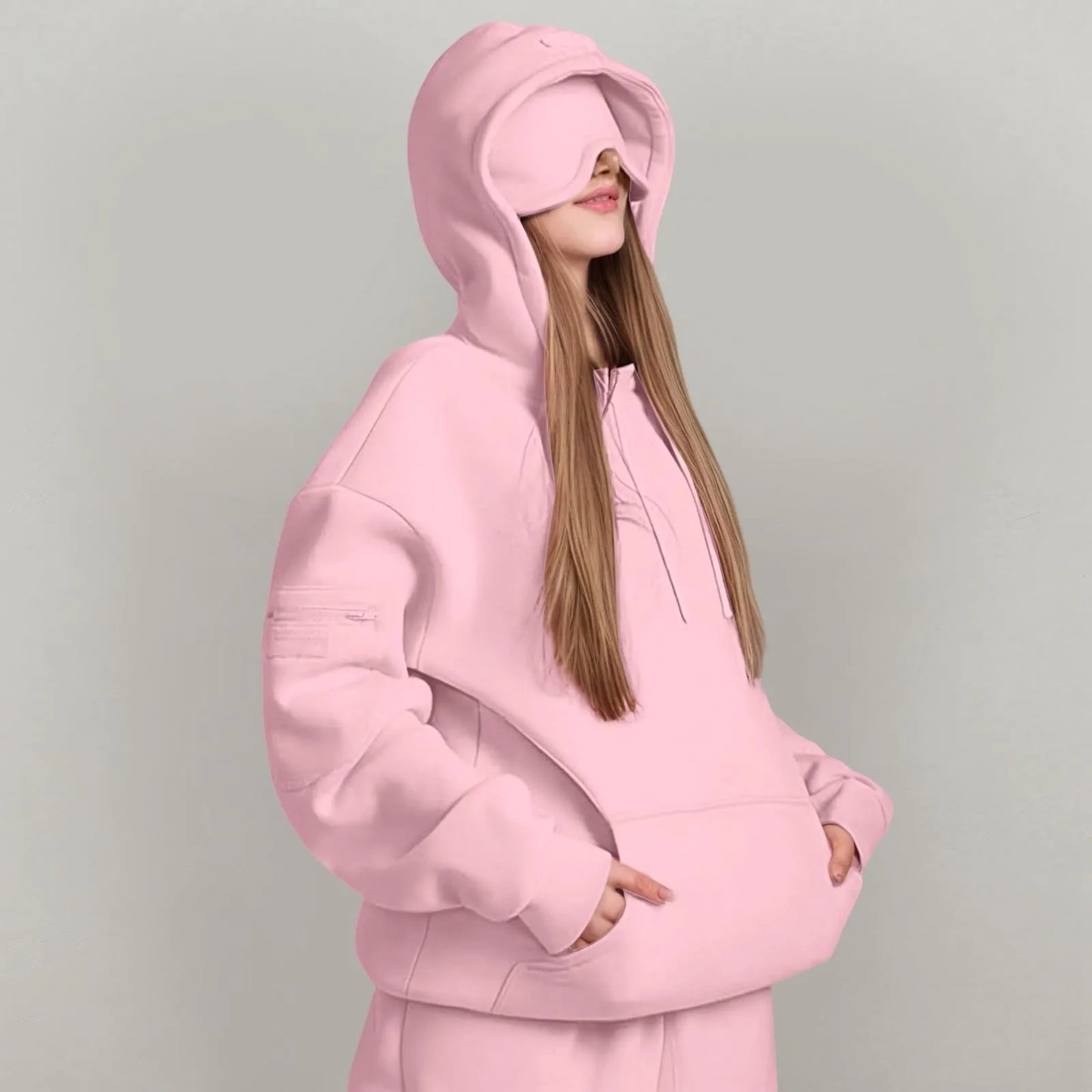 Cozy Shield Hooded Sports Pullover