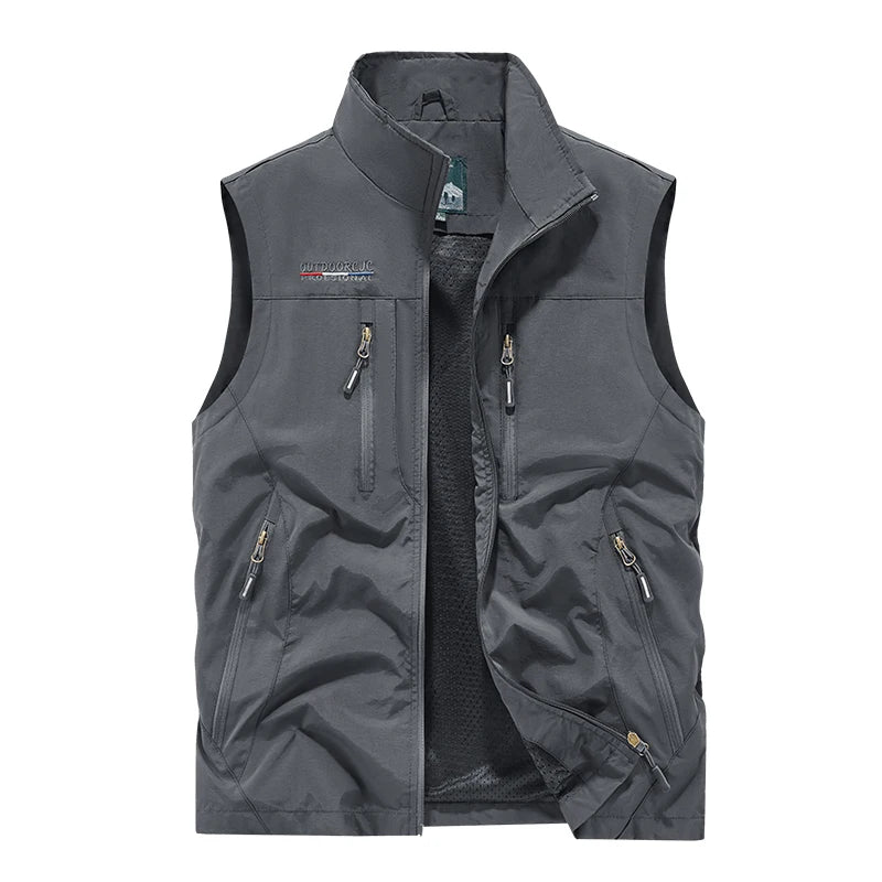 Multi-pocket Mesh Vest