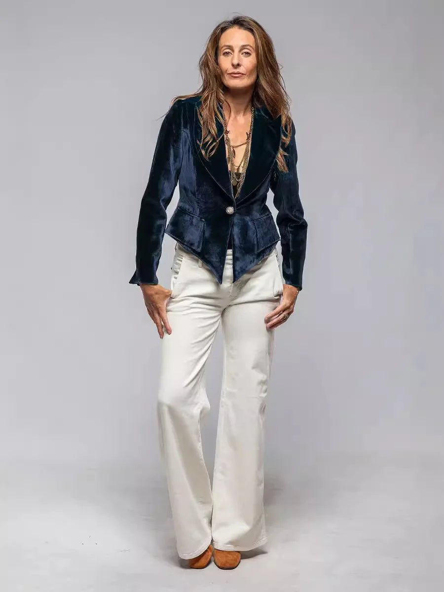 Canary Charm Slim Fit Blazer