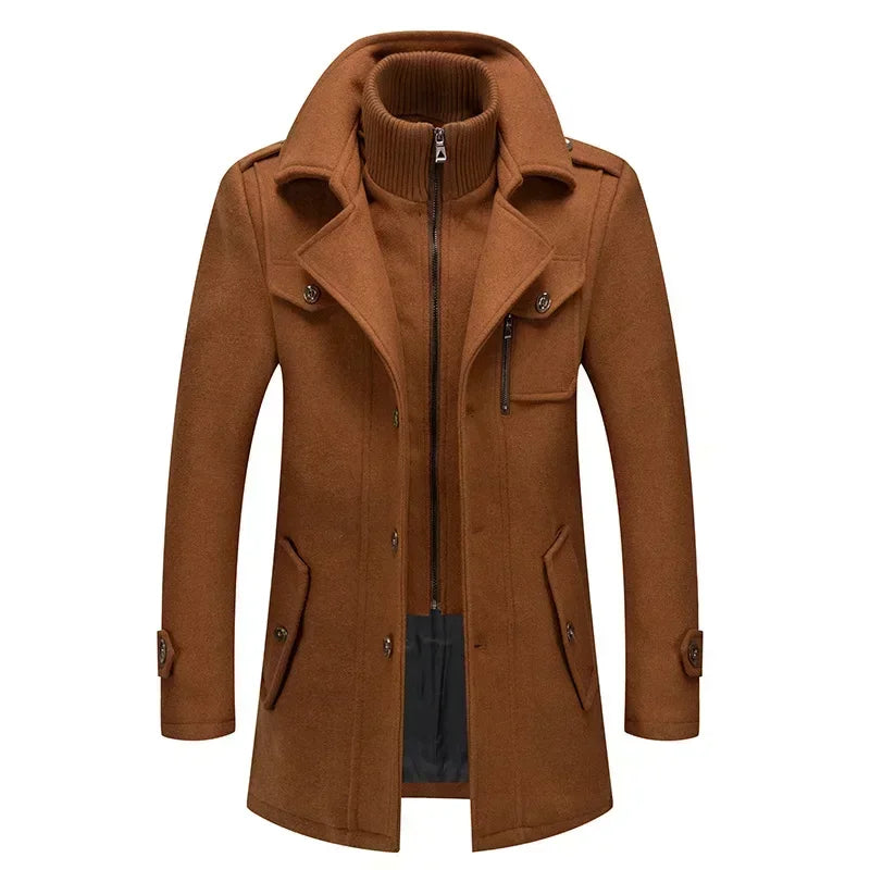 Regent Frost Wool Business Coat