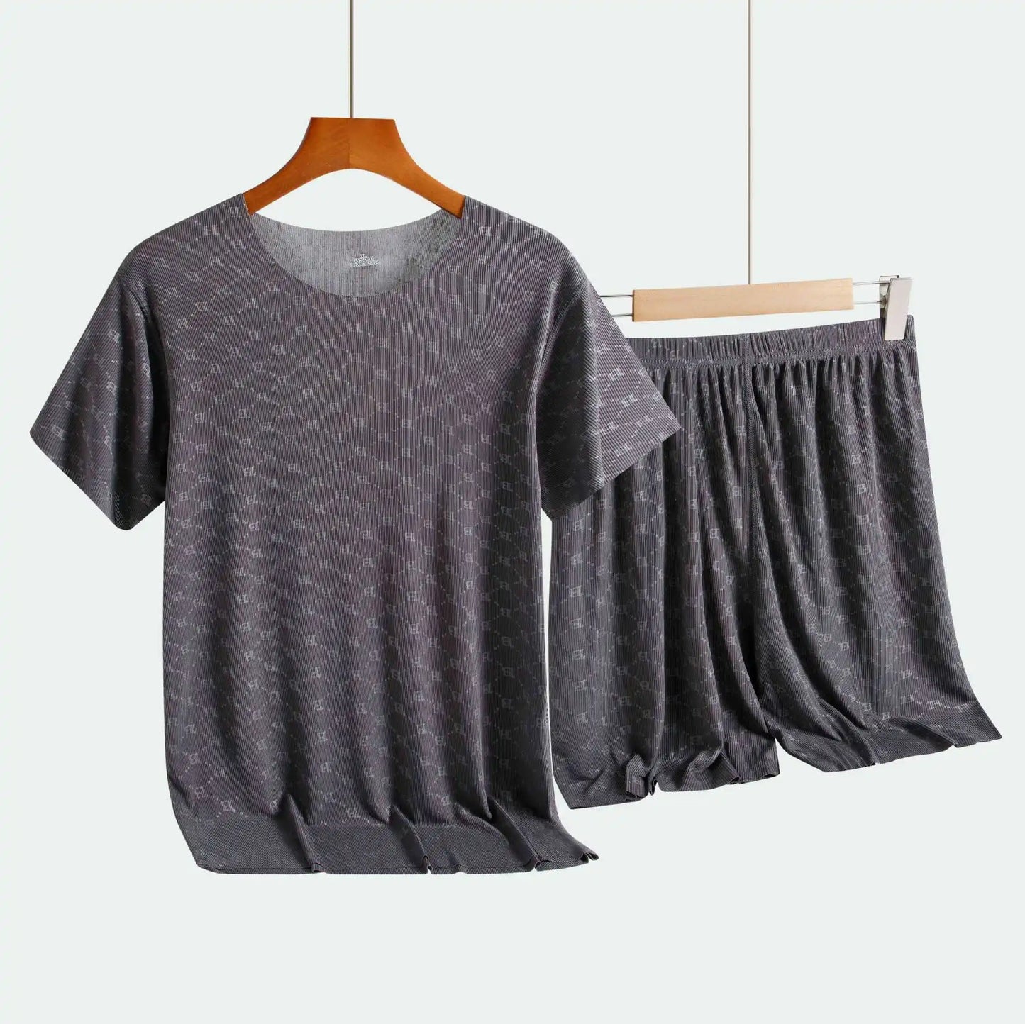 Cool Ease Ice Silk Pajama Set