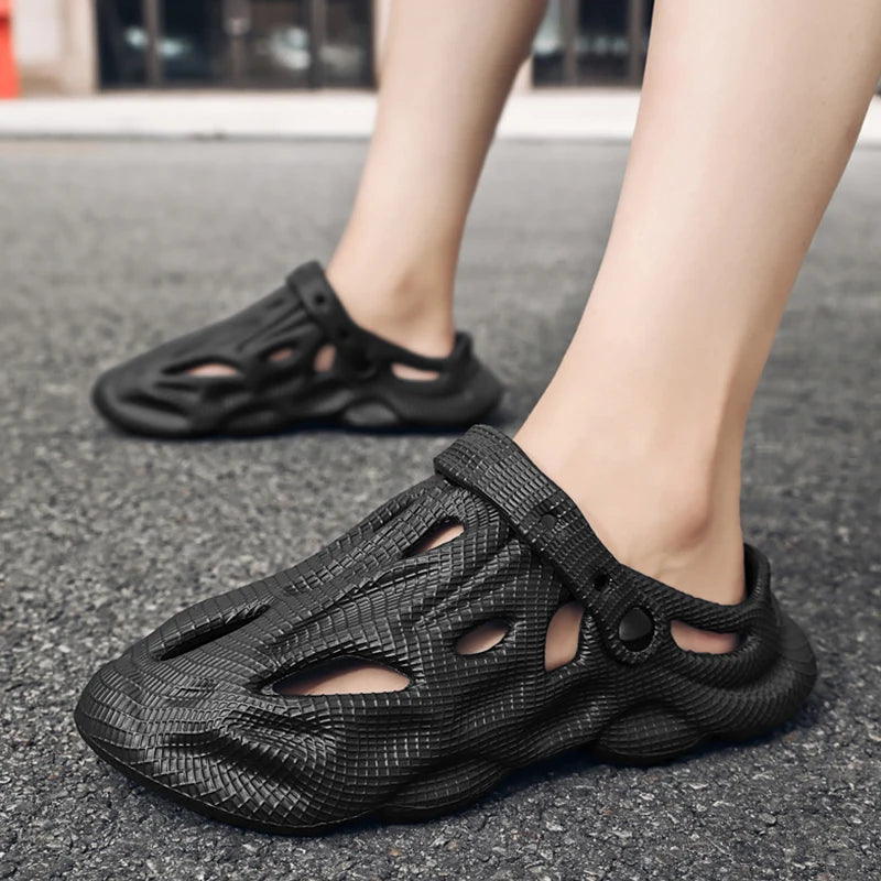 Breeze flow Hollow Clog Sandals