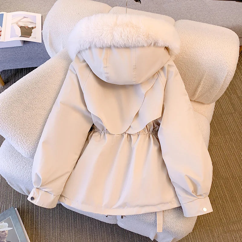 Fleece Lined Puffer Parka