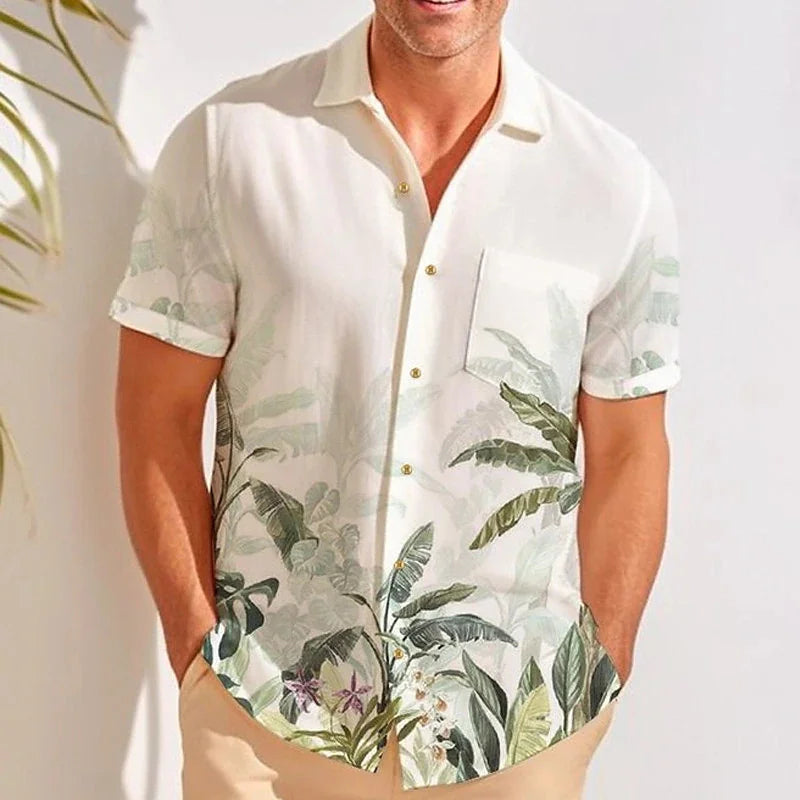 Tropic Vibe Men's Beach Shirt