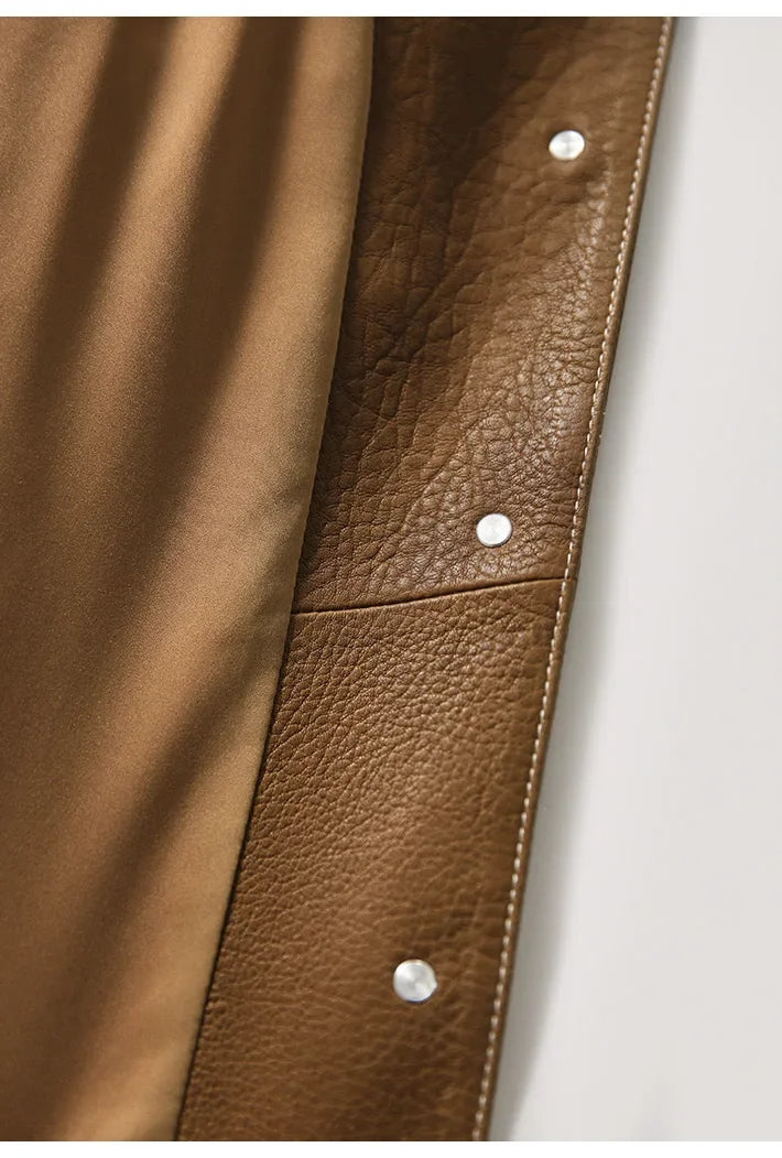 Rebel Gleam Slim Moto Leather Jacket
