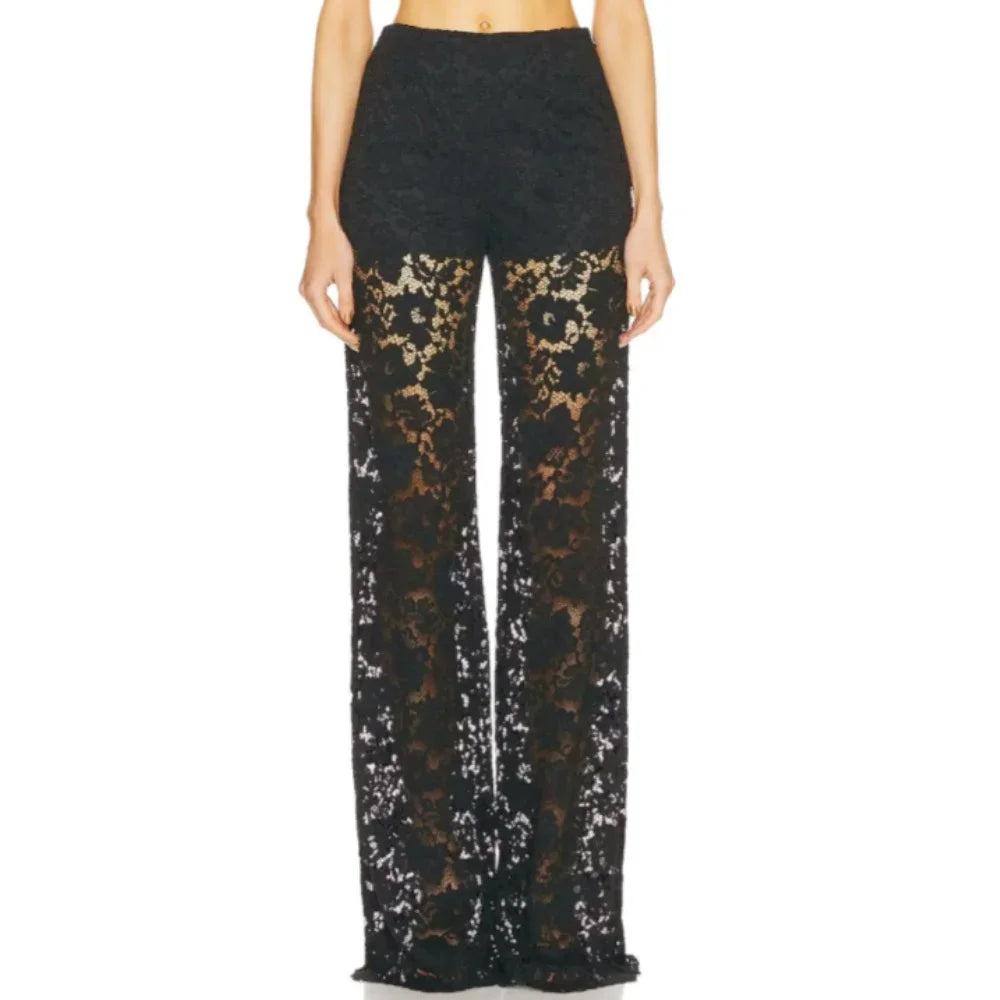 Lace Flare Bell Bottoms