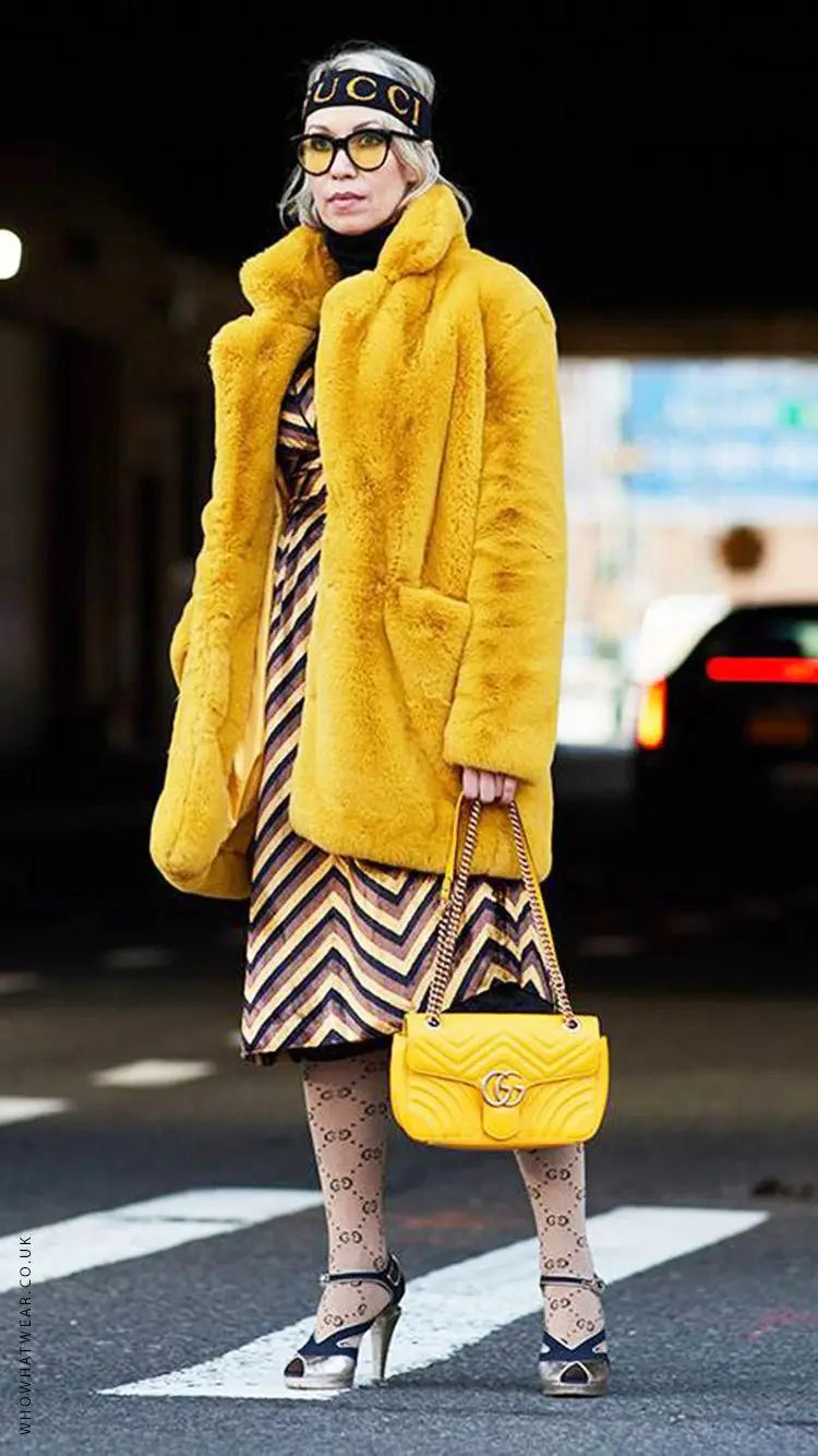 PlushLuxe Long Lapel Fur Coat