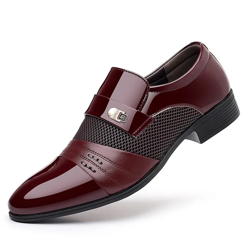 Regal Step Wine Red Loafers