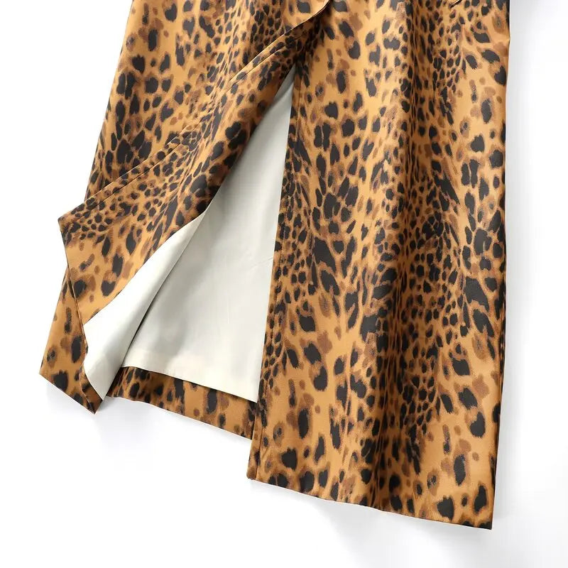 Wild Chic Animal Print Jacket