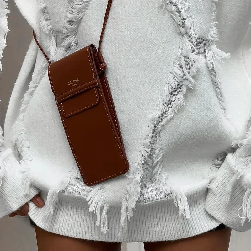 Chic Tassel Patch Sweater