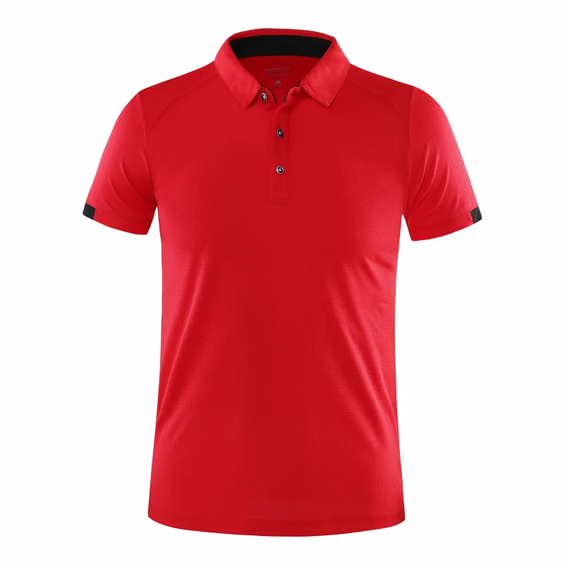 Swift Dry Lapel Polo Fitness Shirt