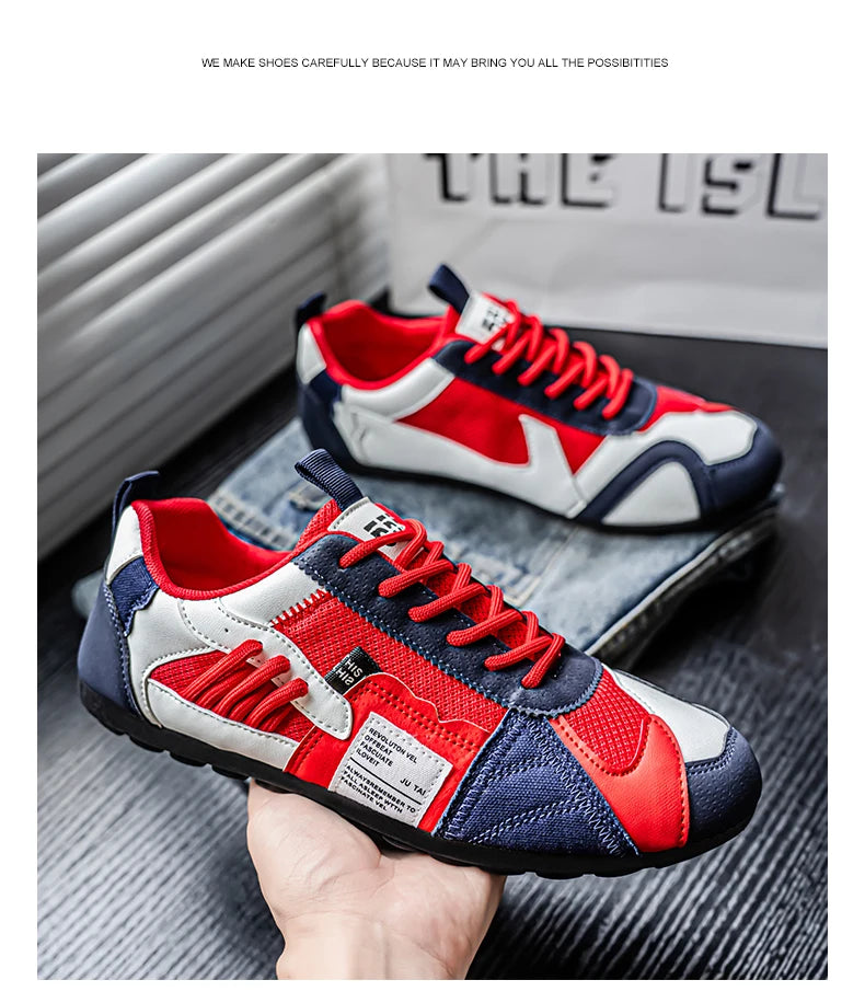 Breathable Designer Men's Sneakers