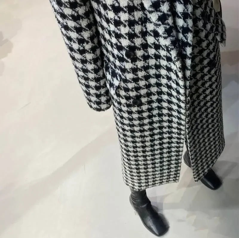 Heritage Check Woolen Overcoat