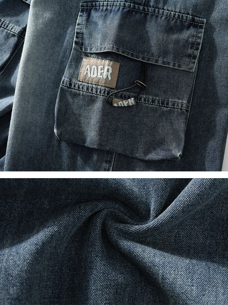 Urban Ease Wide Leg Cargo Jeans