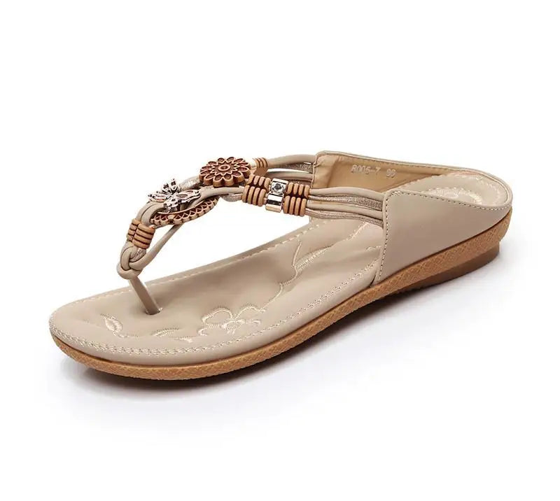 Soft Sole Flat Summer Sandals Rich Allure
