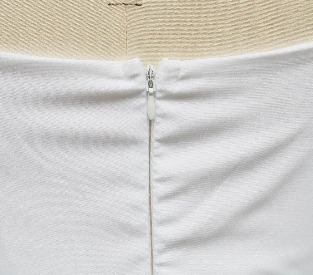 Backless V-Neck Camis Dress