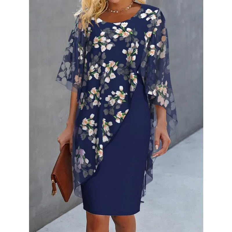 Flora Muse Irregular 2-Piece Dress Rich Allure