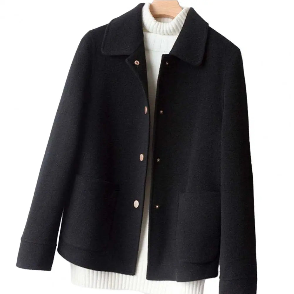 Double-Sided Lapel Winter Coat