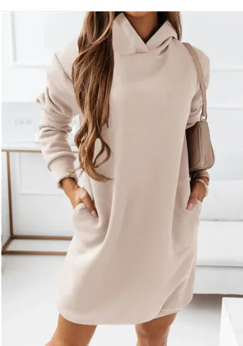 Tessia Hooded Pocket Dress