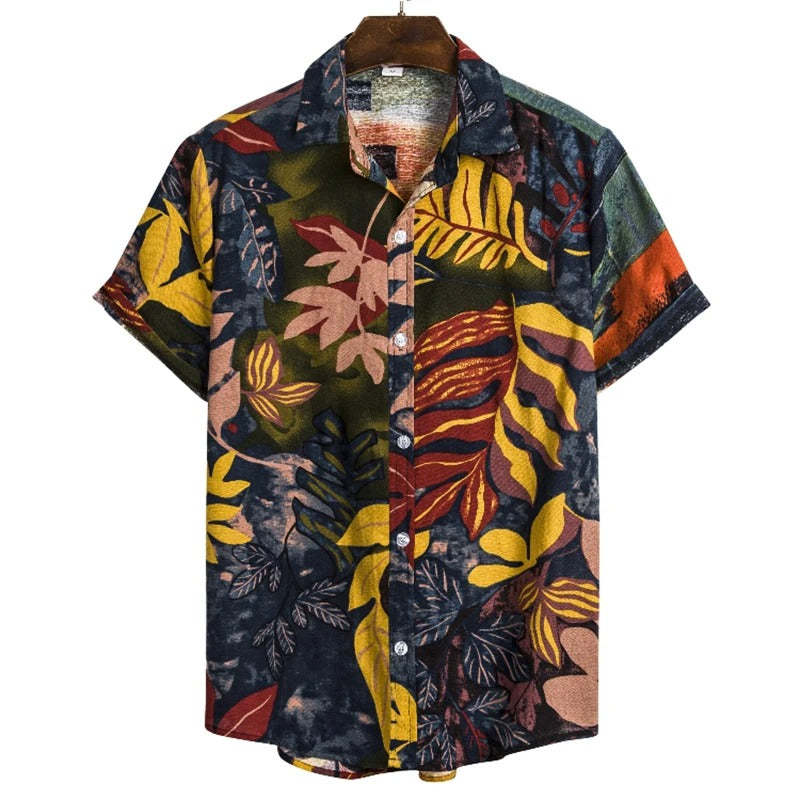 Boho Geometric Beach Shirt
