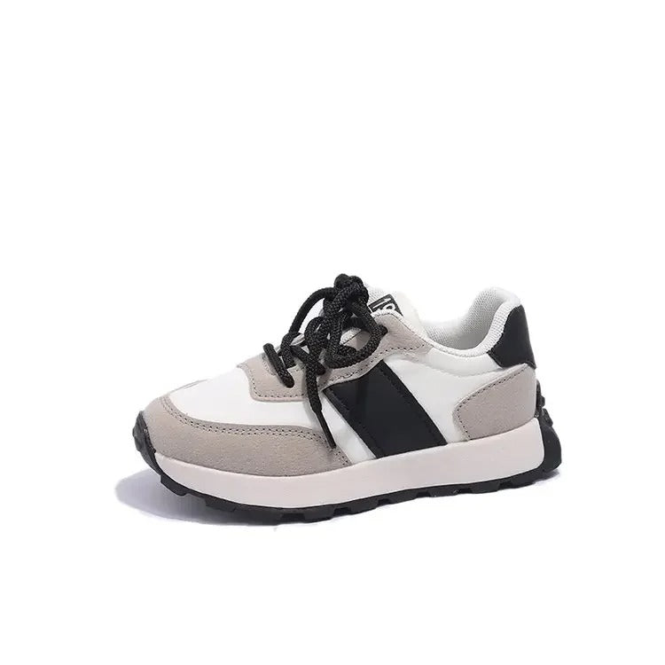 Kids Comfortable Leather Sneakers