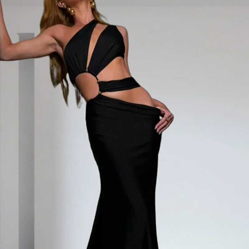 Scoop Neck Beach Maxi Dress